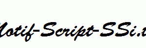Motif-Script-SSi.ttf