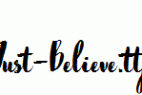 Just-Believe.otf