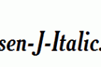 fonts Thyssen-J-Italic.ttf