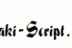 Saki-Script.ttf