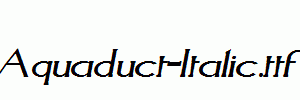 Aquaduct-Italic.ttf