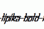 Bitling-lipika-Bold-Italic.ttf