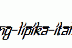 Bitling-lipika-Italic.ttf