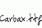 Carbax.ttf