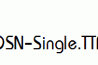 DSN-Single.ttf