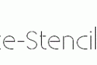 Existence-StencilLight.otf