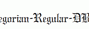 Gregorian-Regular-DB.ttf