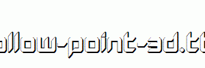 Hollow-Point-3D.ttf