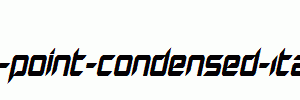 Hollow-Point-Condensed-Italic.ttf