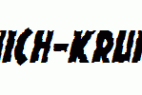 Knuckle-Sandwich-Krunchy-Italic.ttf