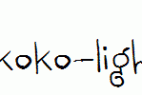kokekoko-light.ttf