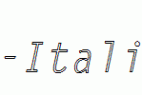 LetterGothic-Italic-Hollow.ttf
