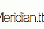 Meridian.ttf