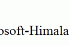 Microsoft-Himalaya.ttf