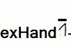 PostIndexHand1-Bold.ttf