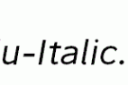 Stilu-Italic.otf