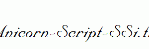 Unicorn-Script-SSi.ttf