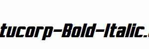 Virtucorp-Bold-Italic.otf