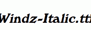 Windz-Italic.ttf