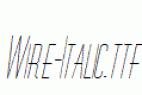 Wire-Italic.ttf