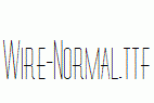 Wire-Normal.ttf
