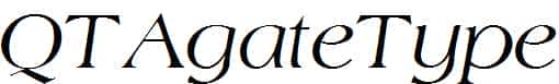 QTAgateType-Italic