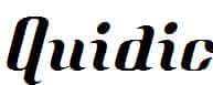 Quidic-Italic