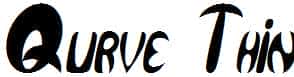 Qurve-Thin-Italic