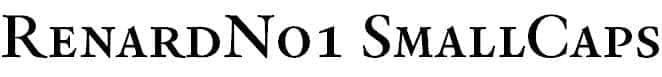 RenardNo1-SmallCaps