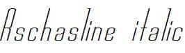 Rschasline-Italic