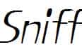 Sniff-Italic