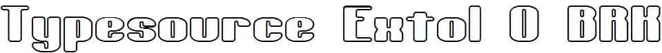 Typesource-Extol-O-BRK