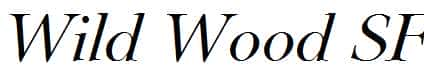 Wild-Wood-SF-Italic