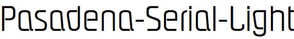 Pasadena-Serial-Light-Regular