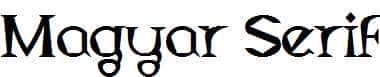 Magyar-Serif