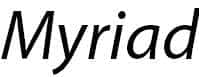 Myriad-Italic